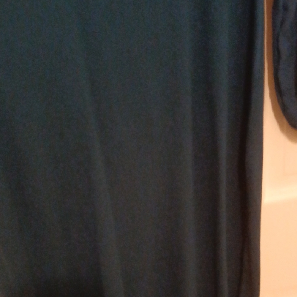 DKNY Elegant Long Sleeve Dress in Rich Blue - Picture 6 of 7